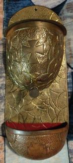 Antieke wasbak voor de sacristie - 35 cm - 1,9 kg - Verguld, Antiek en Kunst