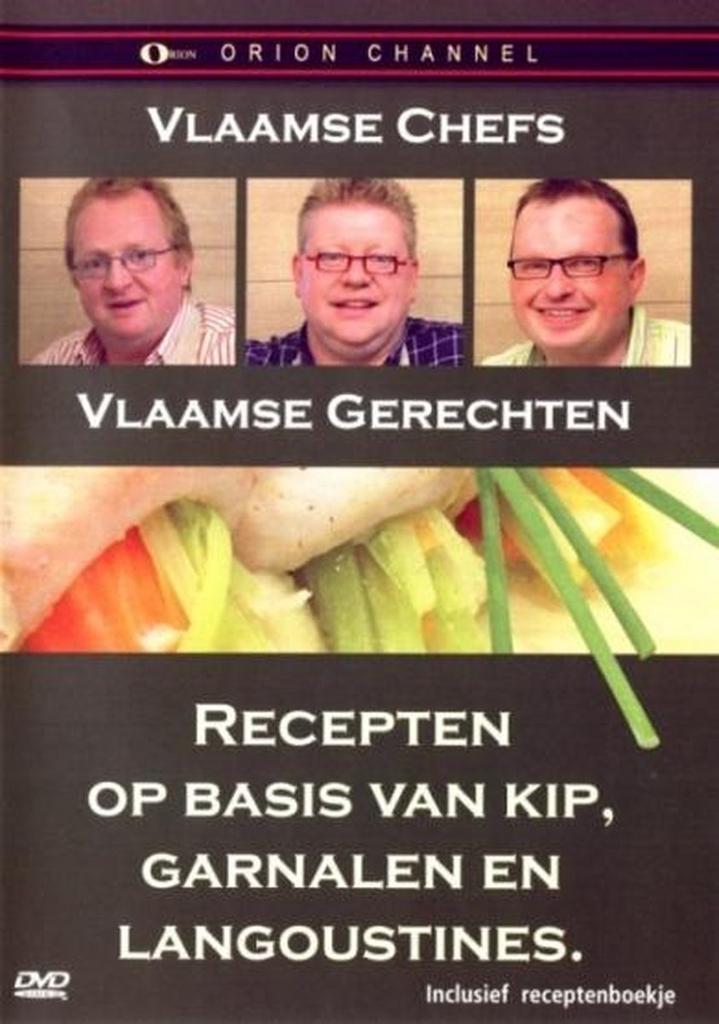 Vlaamse Chefs, Vlaamse Gerechten op DVD, Cd's en Dvd's, Dvd's | Documentaire en Educatief, Nieuw in verpakking, Verzenden