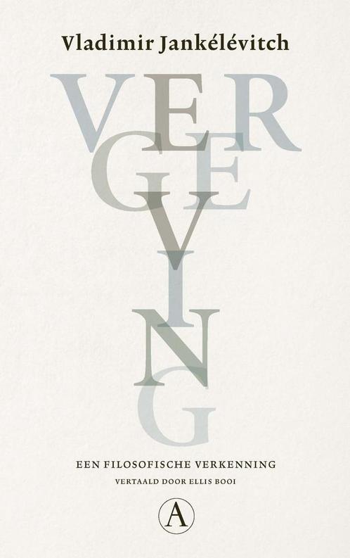 Vergeving (9789025316402, Vladimir Jankélévitch), Boeken, Filosofie, Nieuw, Verzenden