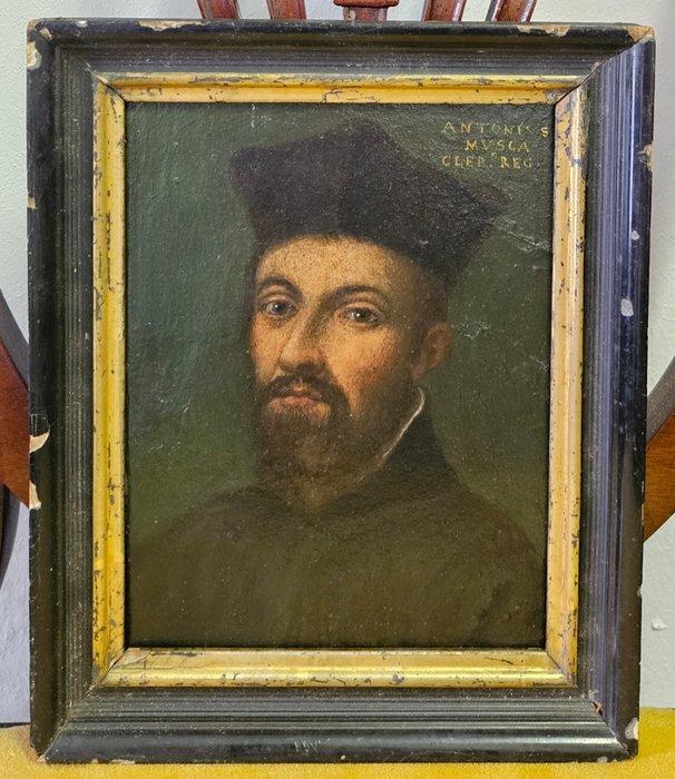 École italienne (XVII) - Portrait eines Herrn - NO RESERVE, Antiek en Kunst, Kunst | Schilderijen | Klassiek