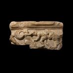 Romain antique, Empire Marbre Belle relief avec Dmanatio ad