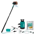 Aluminium Telescopic Wash Brush 6,50m and DI Water Filter |, Verzenden