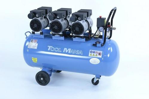 TM 100 Liter Professionele Low Noise Compressor 2,25HP 230v, Auto diversen, Autogereedschap, Verzenden