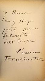 [Signed] F.T Marinetti - Il Poema Africano Della Divisione