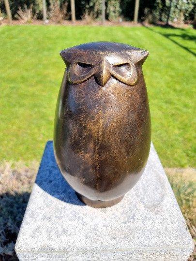 Beeldje - Etruscan Owl - Brons, Antiek en Kunst, Curiosa en Brocante