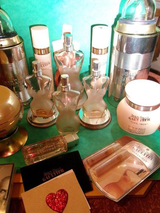 Jean Paul Gaultier - Parfumfles (15) - Classique - Glas,, Antiek en Kunst, Antiek | Speelgoed