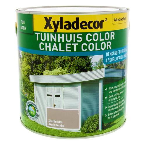 NIEUW - Xyladecor Tuinhuis Color, zachte klei - 2,5 l, Bricolage & Construction, Bois & Planches, Envoi