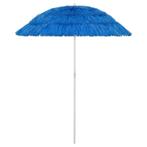 vidaXL Parasol de plage Hawaii Bleu 180 cm, Neuf, Verzenden