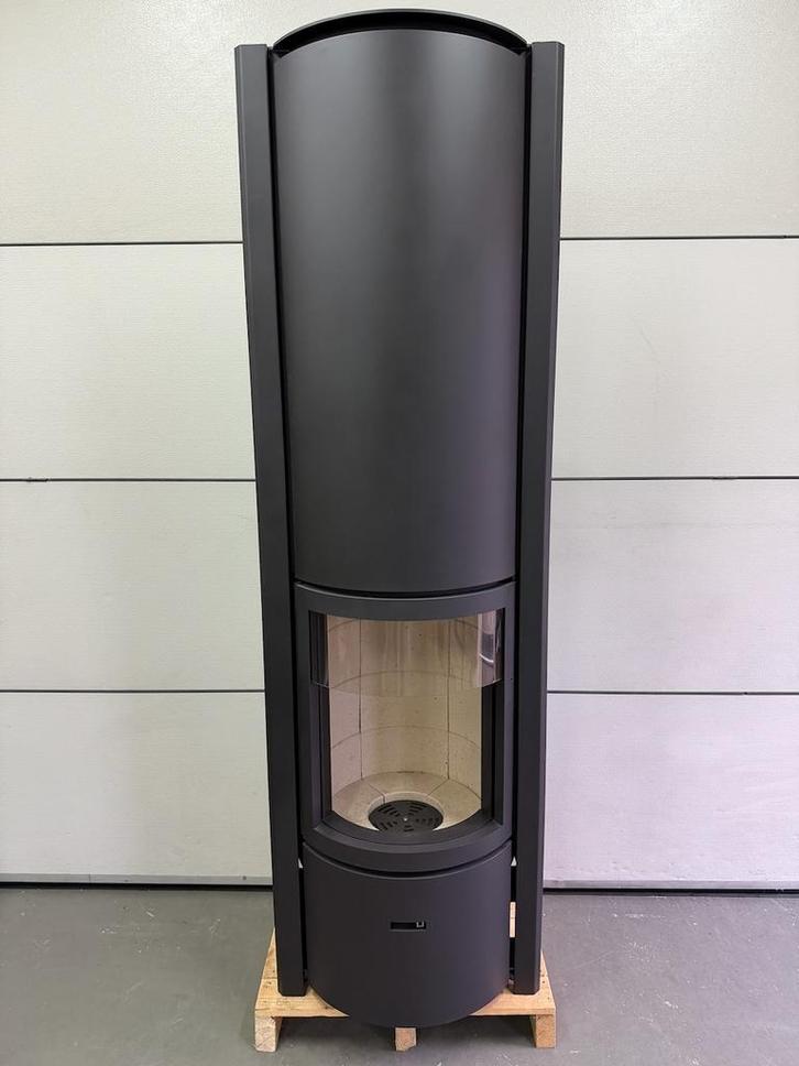 Nieuwstaat STUV 30-in half-inbouwhaard zo goed als nieuw!!!, Huis en Inrichting, Kachels, Houtkachel, Hout, Gebruikt, Vrijstaand