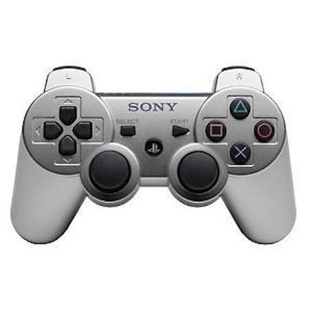 Sony PS3 Controller Dualshock 3 Zilver (PS3 Accessoires), Games en Spelcomputers, Spelcomputers | Sony PlayStation 3, Zo goed als nieuw