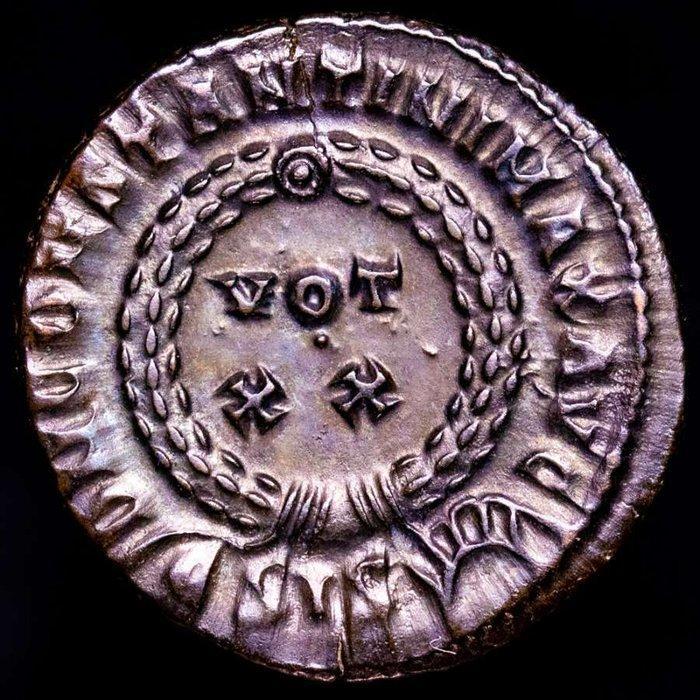 Romeinse Rijk. Constantijn I (306-337 n.Chr.). Follis Siscia, Postzegels en Munten, Munten | Europa | Niet-Euromunten