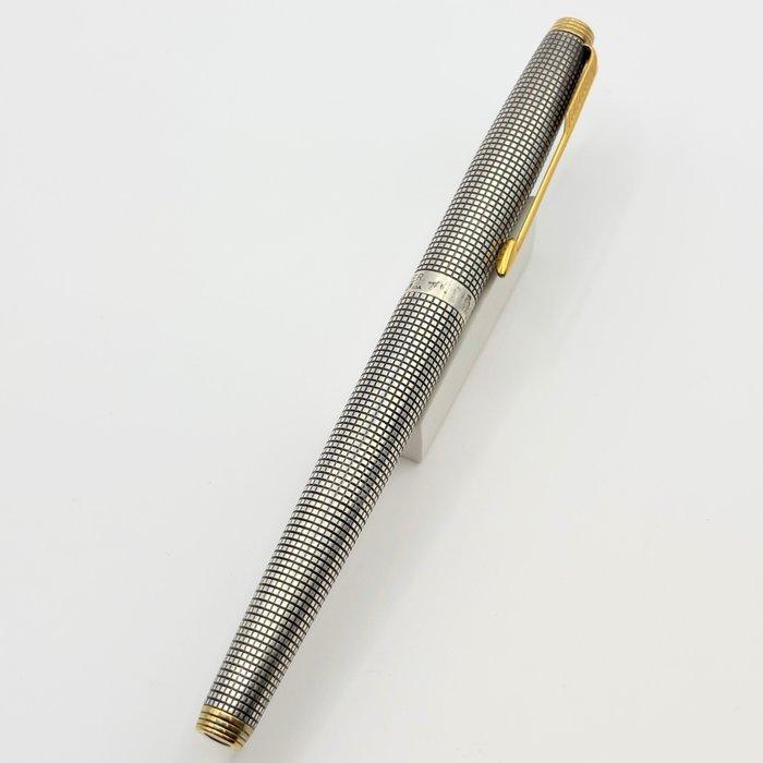 Parker - 75 (Sterling silver) - 14K gold nib (B) - Stylo à, Verzamelen, Pennenverzamelingen