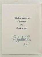 [England - Queen Elizabeth II era] - Signed Christmas Card -, Nieuw