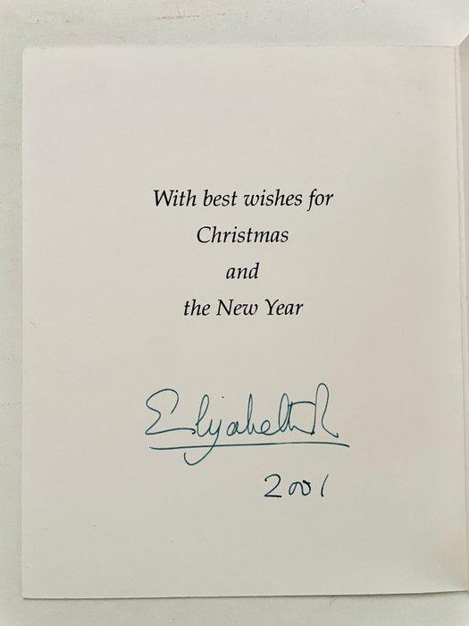 [England - Queen Elizabeth II era] - Signed Christmas Card -, Verzamelen, Film en Tv