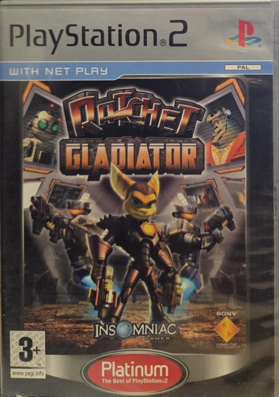 Ratchet Gladiator Platinum (ps2 used game), Games en Spelcomputers, Games | Sony PlayStation 2, Ophalen of Verzenden