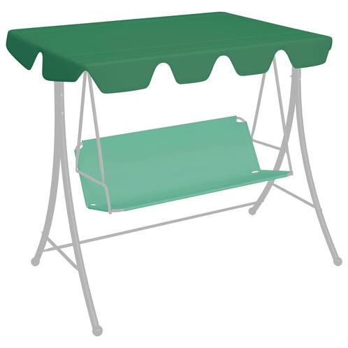 vidaXL Vervangingsluifel voor schommelbank 150/130x105/70 cm, Tuin en Terras, Partytenten, Nieuw, Verzenden