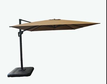 Zweefparasol Small Roma - 3x3m - Voet -Verschillende kleuren, Tuin en Terras, Parasols, Ophalen, Nieuw, 2 tot 3 meter, Zweefparasol