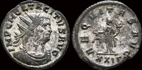 275-276ad Roman Tacitus Ar antoninianus Aeqvitas standing..., Postzegels en Munten, Munten en Bankbiljetten | Verzamelingen, Verzenden
