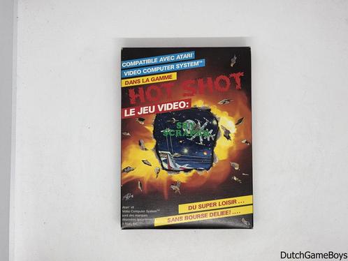 Atari 2600 - Hot Shot / Goliath - Sky Scraper, Games en Spelcomputers, Spelcomputers | Atari, Gebruikt, Verzenden