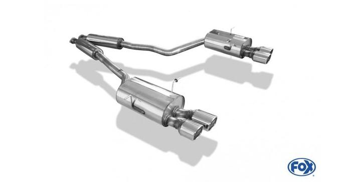 FOX BMW E31 850i einddemper rechts/links en einddemper - 2x9, Auto-onderdelen, Uitlaatsystemen, Nieuw, Verzenden