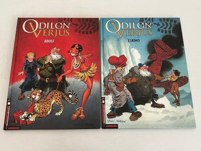 Odilon Verjus T3 et T4 + 2x dédicace - 2x C - 2 Album -, Boeken, Stripverhalen
