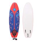 vidaXL Surfplank 170 cm blauw en rood, Watersport en Boten, Kitesurfen, Verzenden, Nieuw