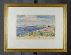 André-Léon Vivrel (1886-1976) - Bretagne, la voile rouge