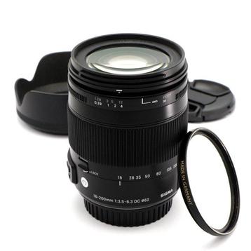 Sigma 18-200mm F/3.5-6.3 DC MACRO OS HSM Contemporary voor