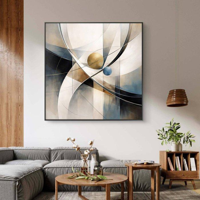 Maria Ruisi - Symétrie Originelle, Antiek en Kunst, Kunst | Schilderijen | Modern