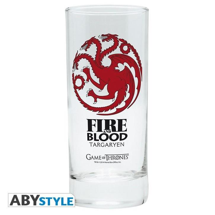Game of Thrones Targaryen Glas, Verzamelen, Film en Tv, Ophalen of Verzenden