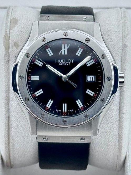 Hublot - Classic Fusion Red numerals - - B 1905.1 - Heren -, Handtassen en Accessoires, Horloges | Heren