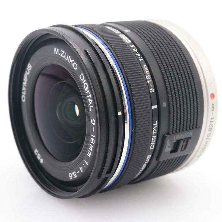 Olympus M.Zuiko Digital 9-18mm F/4-5.6 ED | Tweedehands, Audio, Tv en Foto, Foto | Lenzen en Objectieven, Zo goed als nieuw, Verzenden