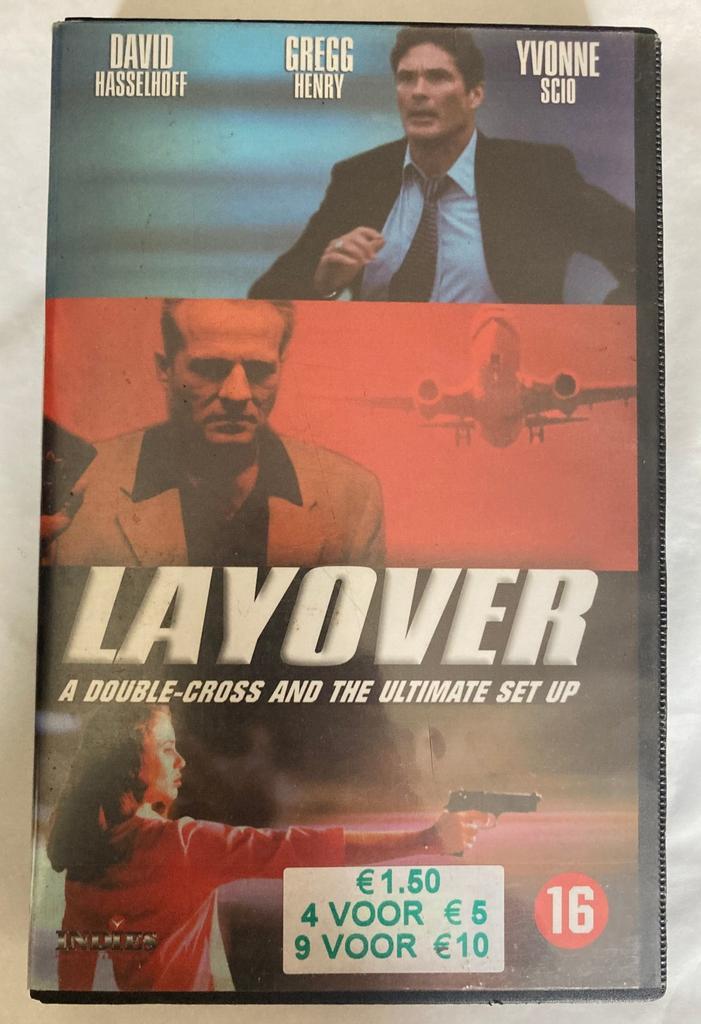 LAYOVER (EX RENTAL) (VHS), Cd's en Dvd's, VHS | Film, Gebruikt