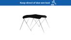 Bieden: Carver 3 bow 67 to 72 inch jet black canvas bimini, Ophalen of Verzenden, Nieuw