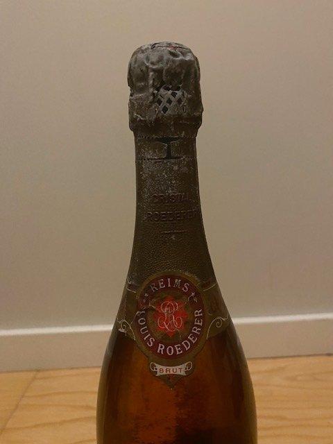 1970 Louis Roederer, Cristal - Champagne Brut - 1 Fles (0,75, Verzamelen, Wijnen