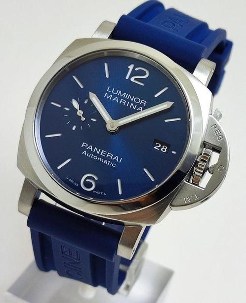 Panerai - Luminor Marina 1950 3 Days Navy Blue - PAM1393 -, Handtassen en Accessoires, Horloges | Heren