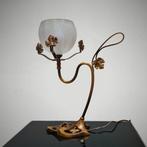 Lampe de table - Attribuée Charles Ranc - Bronze doré, Antiek en Kunst