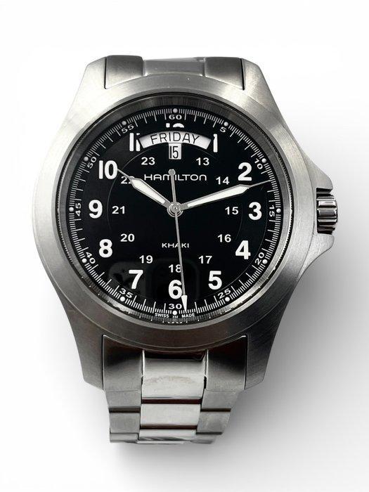 Hamilton - Khaki Field Day Date Automatic - Full Set -, Handtassen en Accessoires, Horloges | Heren
