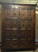 Kast - Eik - Rijk Snijwerk, Antiek en Kunst