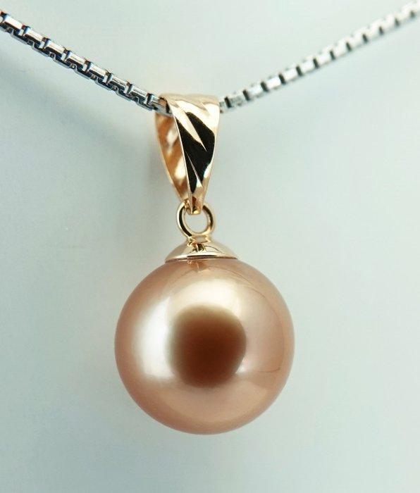 Zonder minimumprijs - Hanger - 18 karaat Geel goud Parel -, Bijoux, Sacs & Beauté, Bijoux anciens