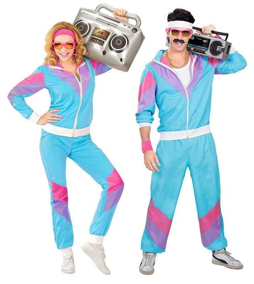 Neon 80S Trainingspak Fout Blauw, Vêtements | Hommes, Costumes de carnaval & Vêtements de fête, Envoi
