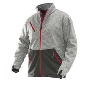 Jobman werkkledij workwear - 1247 softshell jacket 3xl grijs, Doe-het-zelf en Bouw, Veiligheidskleding