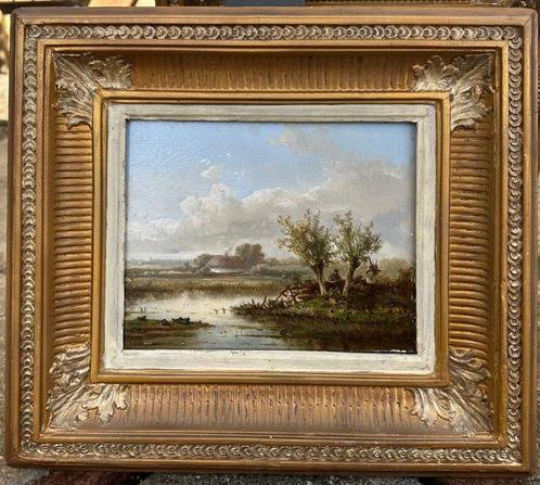 C.H Meiners (1819-1894) - Landschap, Antiek en Kunst, Kunst | Schilderijen | Klassiek