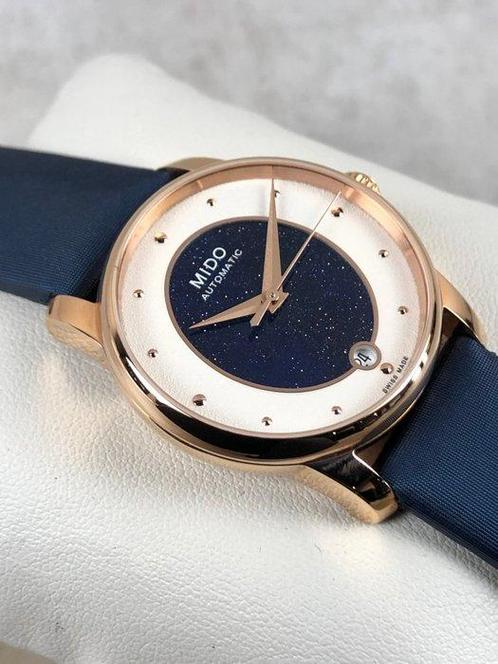 Mido - Baroncelli Wild Stone Aventurin Lady Automatic -, Handtassen en Accessoires, Horloges | Heren
