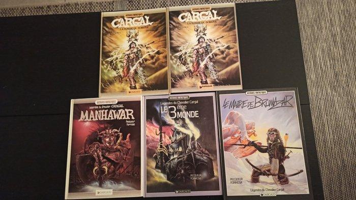 Légendes du Chevalier Cargal T1 à T4 + dédicace - Série, Livres, BD