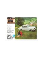 1965 OPEL KADETT B PROGRAMMA BROCHURE NEDERLANDS, Boeken, Ophalen of Verzenden, Nieuw