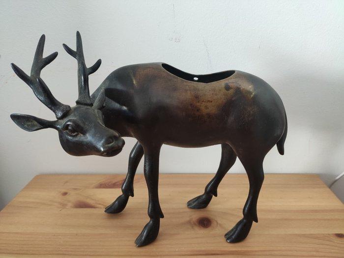 Wierookvat - Gepatineerd brons, Antiek en Kunst, Antiek | Overige Antiek