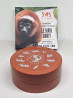 Niue. 1 Dollar 2014 Ruffed Lemur (incl. Swarovski Elements),, Postzegels en Munten