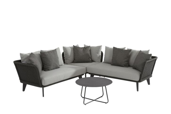 4 Seasons Outdoor Belize hoek loungebank met Dali tafel *, Tuin en Terras, Tuinsets en Loungesets