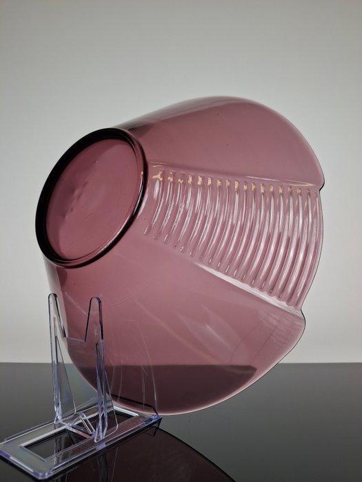 Schaal - Glas - Amethistpaars, Antiek en Kunst, Kunst | Designobjecten